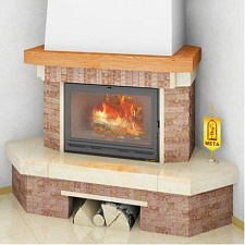 Мета афина 600/700 с топкой аврора